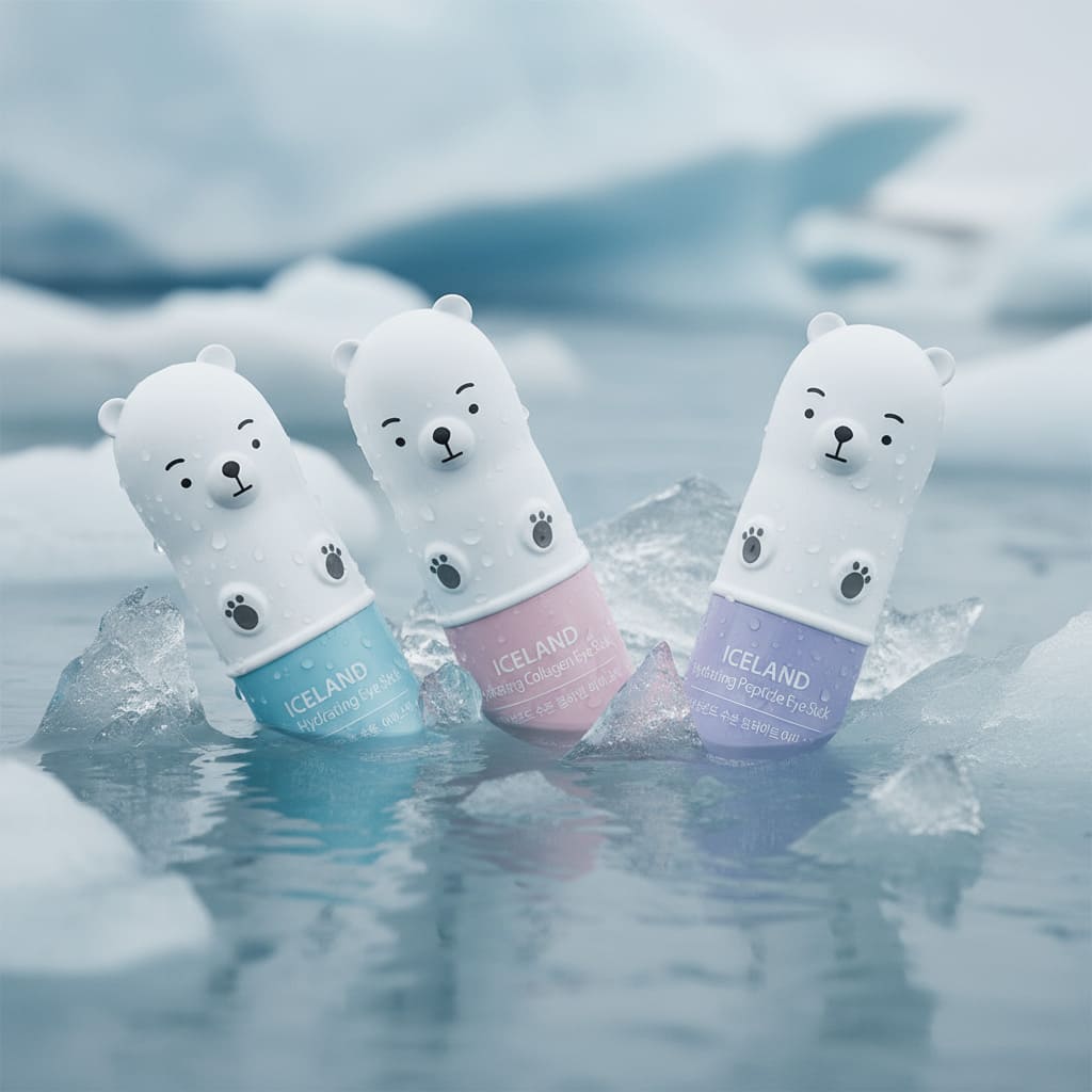 iceland hydrating eye stick open